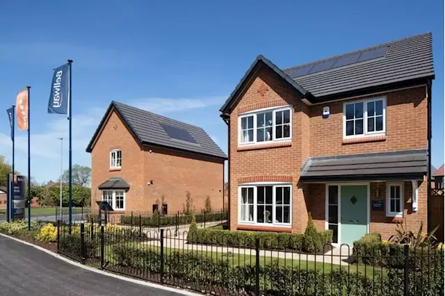 Brand new: elegant four-bed new-build home hits the market for UK average house price