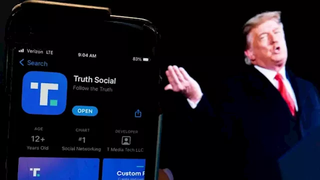 Shares of Truth Social merger partner fall after Trump's candidates underwhelm in midterm elections