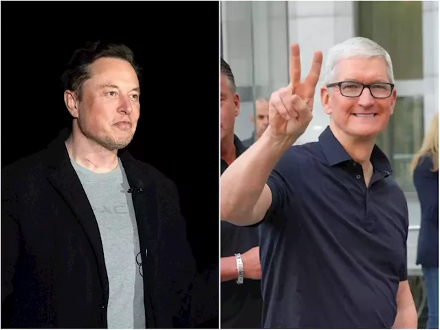 Elon Musk says he's resolved a 'misunderstanding' with Tim Cook about Twitter being yanked from App Store | Business Insider