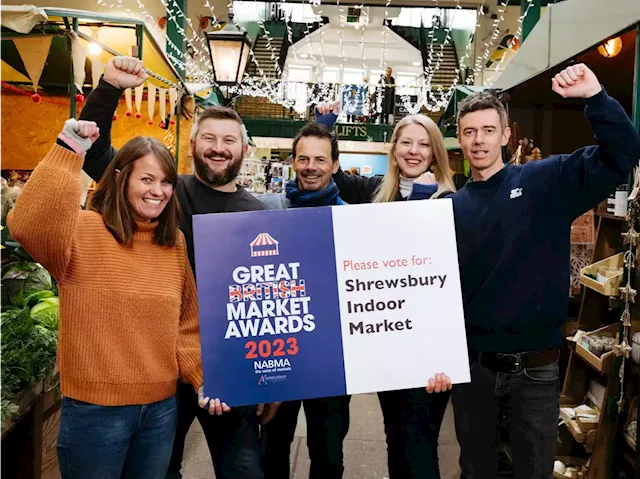 Shrewsbury market traders need votes to regain Britain's Favourite Market crown