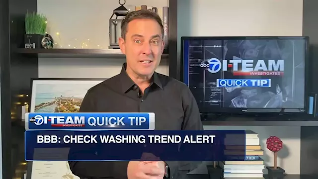 How to protect your bank account from 'check washing': Better Business Bureau