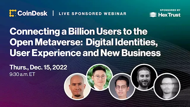 Connecting a Billion Users to the Open Metaverse: Digital Identities, User Experience and New Business