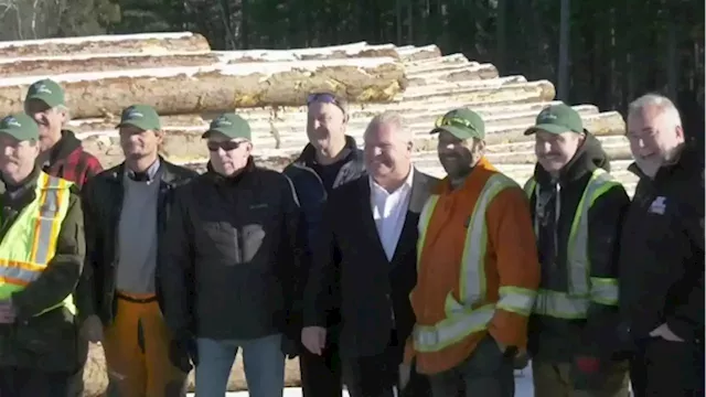 Premier Ford visits 175-year-old lumber business