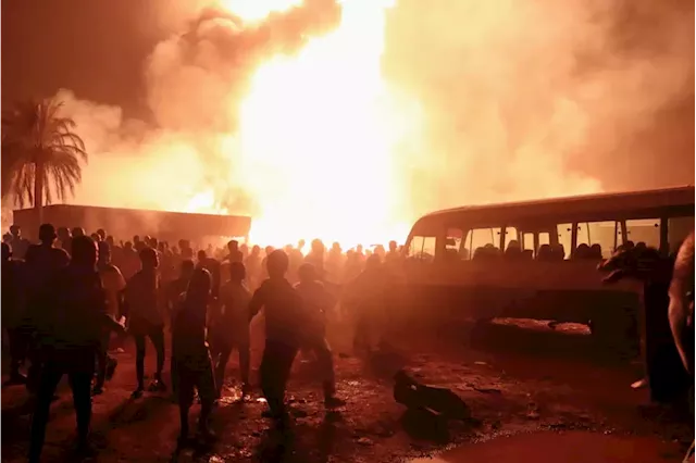 BREAKING: Many Feared Dead, Over 50 Vehicles Destroyed As Explosion Rocks Petrol Black Market In Adamawa | Sahara Reporters