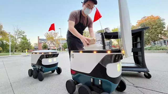 Uber Eats launches robot delivery service in Miami | CNN Business