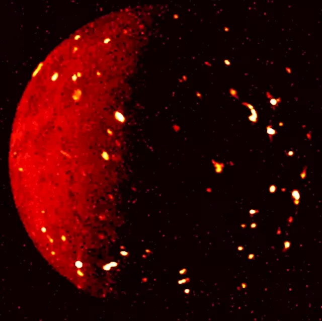 Mesmerising new NASA image shows lava on one of Jupiter's moons that helps form massive planet's auroras | Business Insider