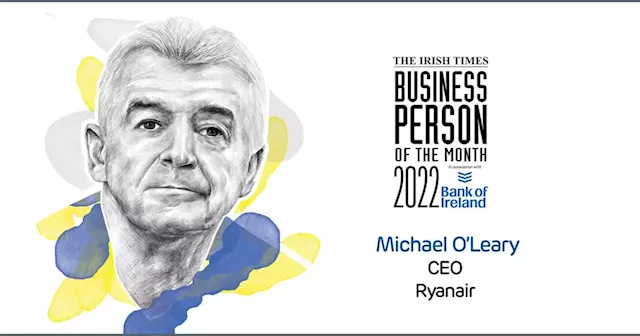 Michael O’Leary named as Irish Times Business person of the month for November