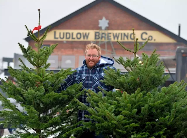 'When you're out, you're out' - Dan didn't let ice and snow stop him promoting his new nursery business