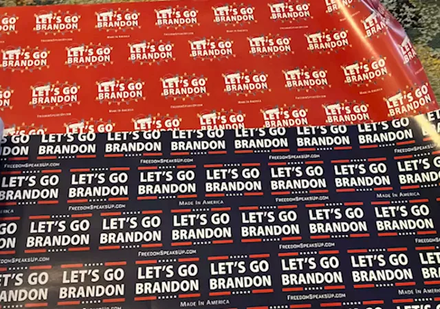 Georgia Company’s ‘Let’s Go Brandon’ Wrapping Paper is Smashing Last Year’s Sales