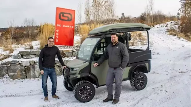 Move from golf carts to street-legal EVs starting to pay off for B.C. company | CBC News