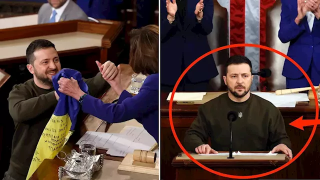 5 symbolic moments of Zelenskyy's White House visit and historic address to the US Congress | Business Insider