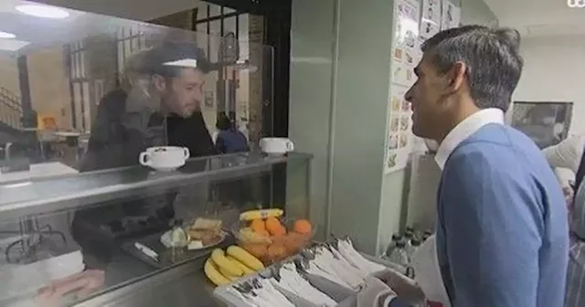 Rishi Sunak asks homeless man if he 'works in business' in 'excrutiating' clip