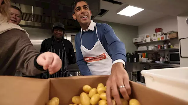 Labour brand Rishi Sunak's shelter visit 'excruciating' after PM asks homeless man if he works in business