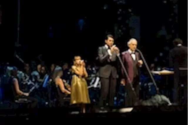 For Andrea Bocelli and his children, singing is a family business