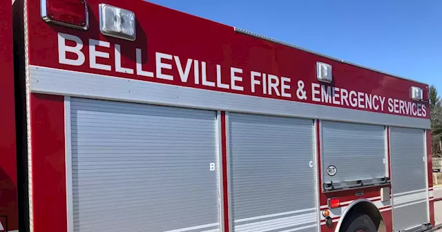 Fire at Belleville business