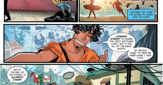 Blue Beetle: Graduation Day #2 Preview: Food Service Business