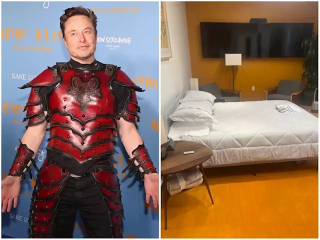 Elon Musk turned some Twitter offices into bedrooms - take a look | Business Insider