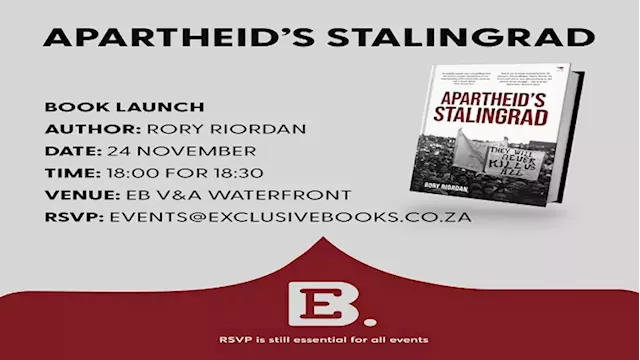 New book Apartheid's Stalingrad chronicles how Gqeberha and Kariega defied the apartheid state - SABC News - Breaking news, special reports, world, business, sport coverage of all South African current events. Africa's news leader.