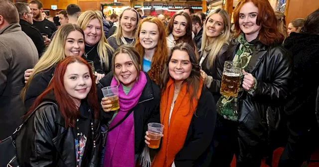 Social photos as friends mark end of Belfast Christmas market for another year