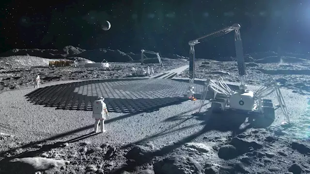 Texas company and NASA aiming to use a 3D printer to build moon base, lunar infrastructure