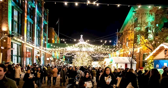 The Toronto Christmas market is hosting a NYE celebration with a huge fireworks display