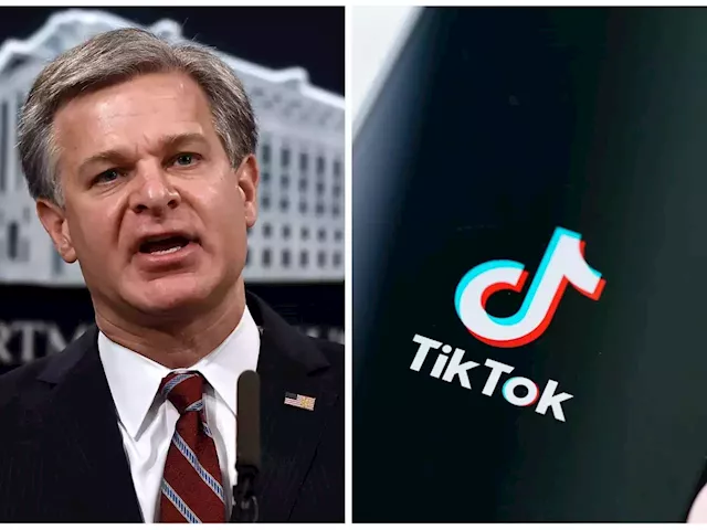 FBI director warns that TikTok could be exploited by China to collect user data for espionage | Business Insider