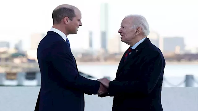 Prince William meets US President Biden at Boston's waterfront - SABC News - Breaking news, special reports, world, business, sport coverage of all South African current events. Africa's news leader.