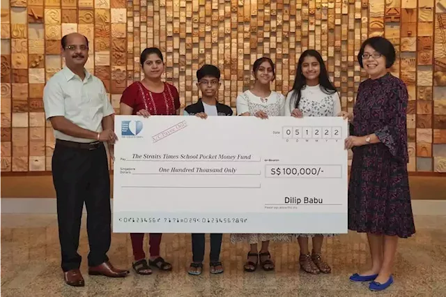 Software company CEO donates $100,000 to ST School Pocket Money Fund