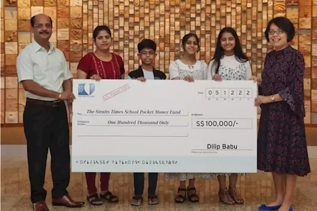 Software company CEO donates $100,000 to ST School Pocket Money Fund