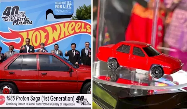 Hot Wheels Rolls Out 1st Gen 1985 Proton Saga, Set To Hit The Market In 2023 | TRP