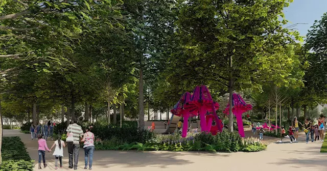 New Toronto park will feature artificial cliffs and a year-round outdoor market