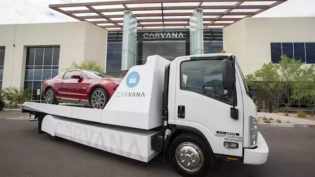 Carvana shares plummet as creditors look to renegotiate debt financing - Phoenix Business Journal