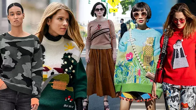 Why the Intarsia Sweater Is the Ultimate Winter Investment