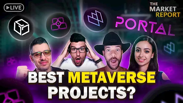 What are the top metaverse projects besides The Sandbox and Decentraland? | The Market Report