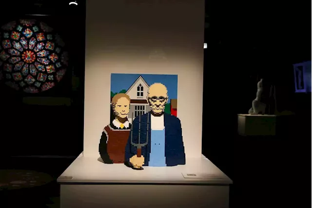 ‘Art of the Brick’ is now at Museum of Science and Industry — from little Legos, eye-popping creations