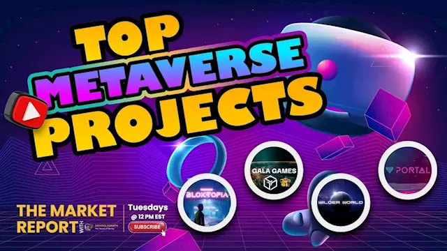 What are the top metaverse projects besides The Sandbox and Decentraland? | The Market Report