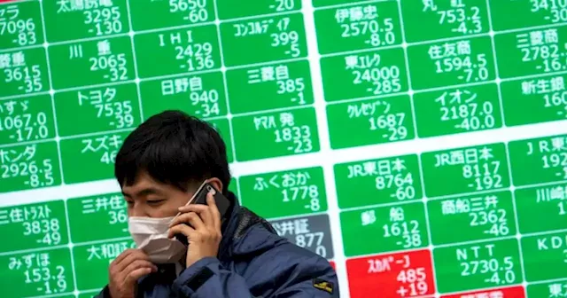 Tokyo stocks down on Ukraine crisis, oil prices rise | Malay Mail