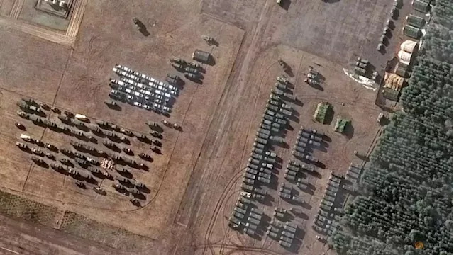 Images show new deployment of military vehicles in Belarus: US company