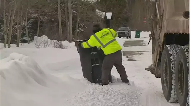 Snow? Snow Problem: Mountain Community Trash Company Fights Through Tough Conditions Per Usual