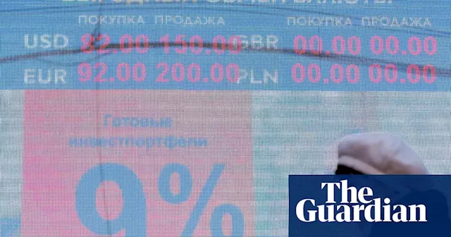 Russian central bank buys up roubles to avert stock market collapse