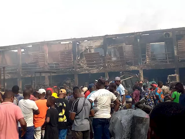 How midnight inferno gutted Ladipo Spare Parts Market -Eyewitnesses