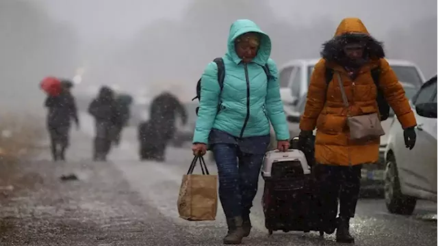 Hundreds arrive by train in Poland's Przemysl from Ukraine - SABC News - Breaking news, special reports, world, business, sport coverage of all South African current events. Africa's news leader.