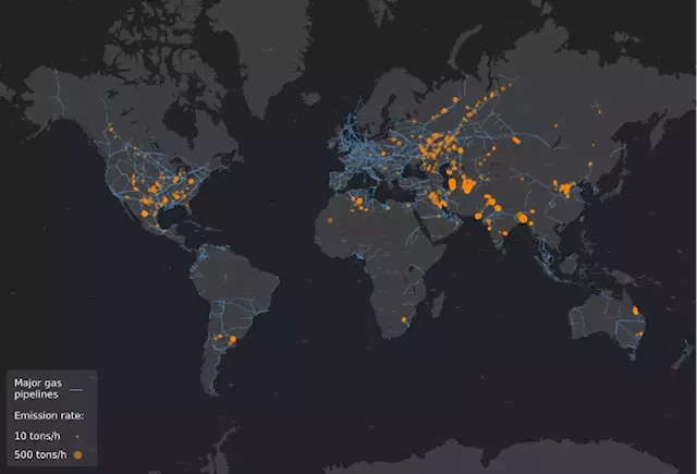 Massive Methane Emissions by the Oil & Gas Industry Detected from Satellite, Space