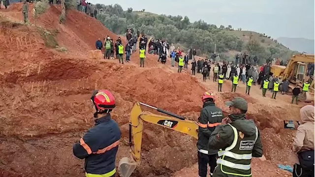 Moroccan rescuers race to free child stuck in well as night falls - SABC News - Breaking news, special reports, world, business, sport coverage of all South African current events. Africa's news leader.