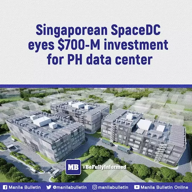 Singaporean SpaceDC eyes $700-M investment for PH data center