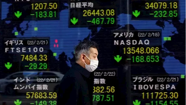 Japanese stocks see biggest weekly foreign outflow in five weeks