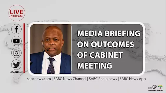 LIVE: Minister Gungubele briefs media on cabinet meeting outcomes - SABC News - Breaking news, special reports, world, business, sport coverage of all South African current events. Africa's news leader.