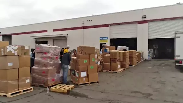 San Jose Shipping Company Packs Up Much-Needed Supplies for Ukraine Aid