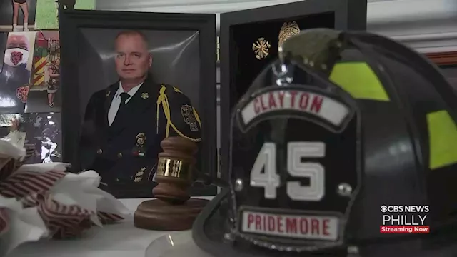 Friends, Family Hold Funeral For Clayton Fire Company Chief John Pridemore