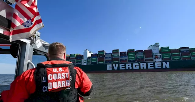 Cargo ship grounded near Maryland, year after ship run by same company blocked Suez Canal